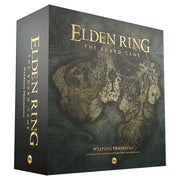 Elden Ring: Weeping Peninsula - Dark green and brown fantasy map-themed Elden Ring board game box with gold lettering.