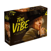 The Vibe: Volume 1 (PREORDER) - Rectangular black box with yellow paint splatter and bold yellow text "The Vibe" featuring an illustrated person in a hat.