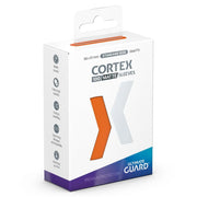Ultimate Guard Cortex Deck Protectors Matte 100 Count Orange - Matte orange card sleeves packaging with white box and bold Cortex branding.