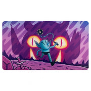 Ultra Pro Playmat -Magic the Gathering: Secret Lair: Goblin Lackey - Purple playmat featuring a blue goblin running with a spiked mace against a stylized fiery background.