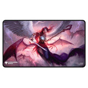Ultra Pro Stitched Edge Playmat -Magic the Gathering: Commander Series - Kaalia of the Vast - Magic the Gathering Ultra Pro playmat featuring Kaalia of the Vast with red and purple tones, stitched edges, and smooth.