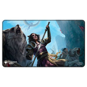 Playmat: Magic the Gathering: Commander Series: Stitched Edge: Winota Joiner of Forces - Magic the Gathering Commander Series playmat featuring Winota Joiner of Forces with stitched edges, vibrant fantasy artwork.
