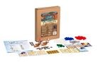 Everdell: Farshore Essentials Edition Upgrade Pack (PREORDER) - Everdell Farshore Essentials Edition Upgrade Pack with brown box, colorful game pieces, cards, tokens, and a rule sheet.