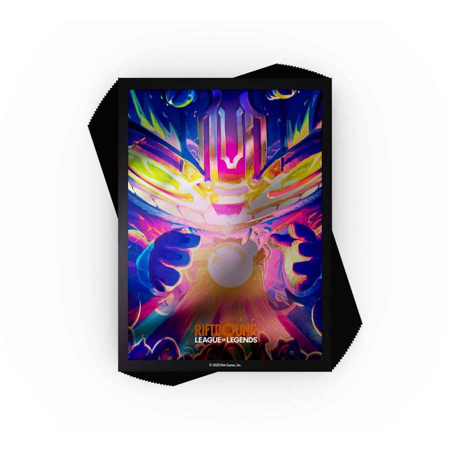 Riftbound: League of Legends TCG Art Sleeves - Radiance: Ziggs, Hexplosives Expert