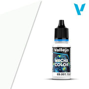 Vallejo Mecha Color: USAF Tan (18ml) - 18ml plastic bottle of Vallejo Mecha Color paint in USAF Tan with black dropper cap and colorful label.