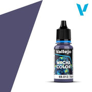 Vallejo Mecha Color: Titan Blue (18ml) - Small bottle of Vallejo Mecha Color paint in deep blue labeled Titan Blue with black twist cap.