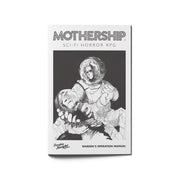 Mothership: Warden's Operations Manual (PREORDER) - Warden's Operations Manual with sci-fi horror themed illustration on cover.