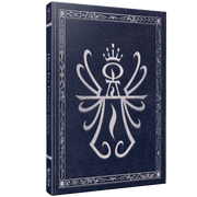 Warhammer Fantasy Roleplay: High Elf Player's Guide Collectors Edition - Dark blue hardcover book with silver ornate border and elegant High Elf emblem on the front cover.