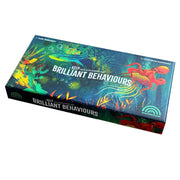 Kelp: Brilliant Behaviors Expansion - Rectangular game box with vibrant underwater artwork featuring colorful kelp, sea creatures, and the title "Brilliant.