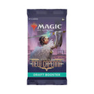 Magic: the Gathering - Streets of New Capenna - Draft Booster - The Gathering Streets of New Capenna draft booster pack with fantasy city artwork and purple packaging.