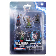 D&D Icons of the Realms: Guildmaster's Guide to Ravnica - D&D Icons of the Realms Guildmaster's Guide to Ravnica set with four detailed fantasy miniatures in clear plastic blister.