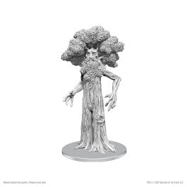 D&D Nolzur's Marvelous Miniatures: Classic Treant - Gray plastic miniature of a fantasy treant tree creature with a humanoid face and outstretched arms on a round base.