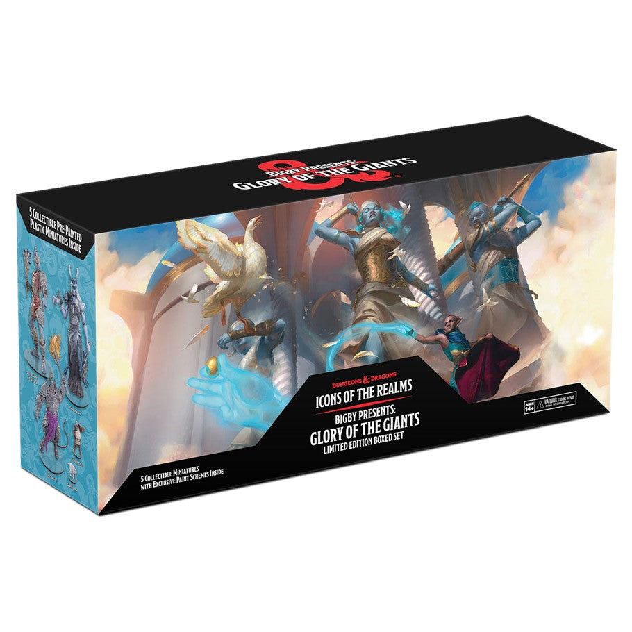 D&D Icons of the Realms: Bigby Presents: Glory of Giants Limited Edition Boxed Set - Bigby Presents Glory of Giants Limited Edition.