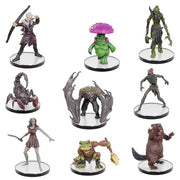 Pathfinder Battles: Wrath of the Wild Blind Box (PREORDER) - Nine detailed fantasy miniatures including an archer, mushroom creature, green archer, scorpion, armored beast, slender.