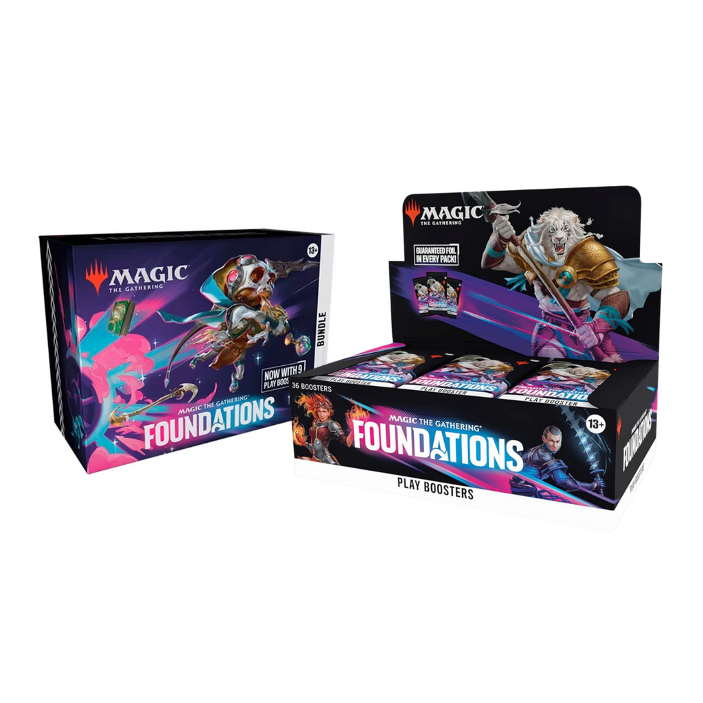 Magic: The Gathering - Foundations Play Box + Booster Combo Riftgate Magic: The Gathering - Foundations Play Box + Booster Combo Riftgate
