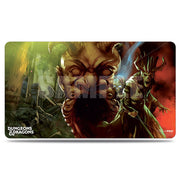 Playmat: Dungeons & Dragons: Tomb of Annihilation - Dungeons & Dragons Tomb of Annihilation playmat featuring ominous jungle skull and warrior artwork.