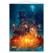 Wall Scroll: D&D: Fall 21 Book - Dark fantasy wall scroll featuring two mysterious characters in Victorian attire above a glowing circus tent at night.