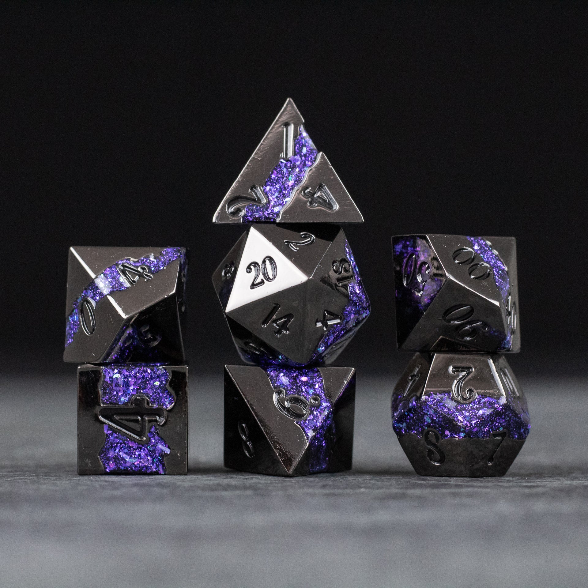 Purple Rift Dice Set – Riftgate